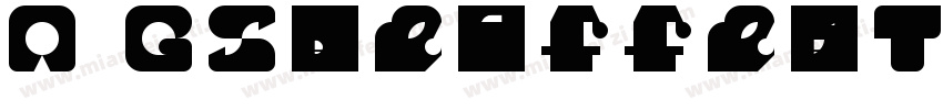 A GSonderziffernST Regular字体转换